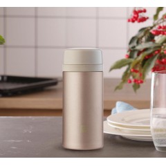 ZW-BP95 双立人真空保温杯420毫升 亚光金